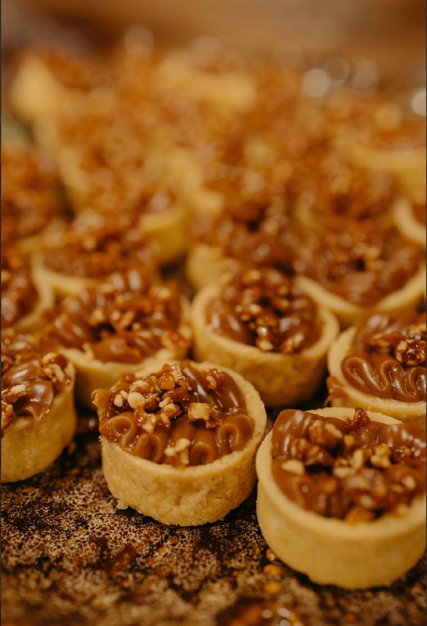 Serviço de buffet em evento corporativo